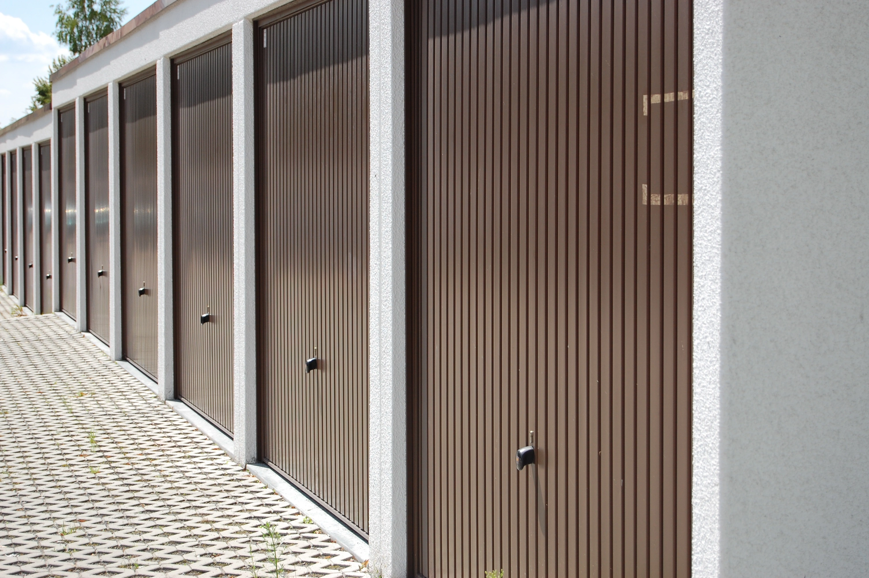 Garage door panels for residential replacement in Leander, Texas